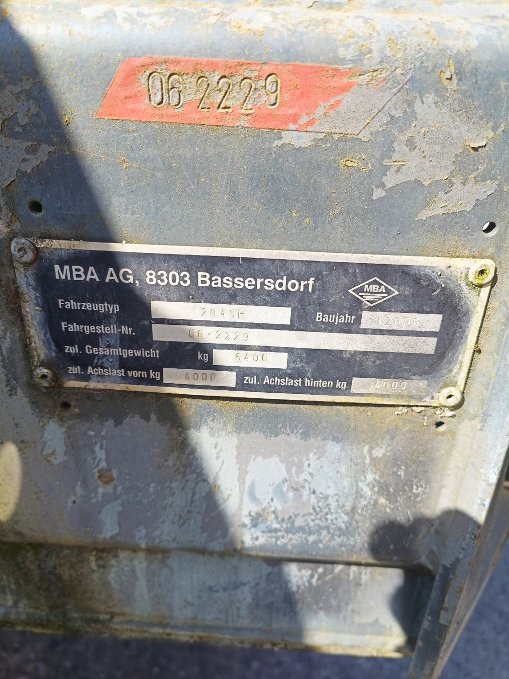 Kipper: Dumper Bergmann 2040F – Gebraucht aus St. Antoni von DuraMa 5