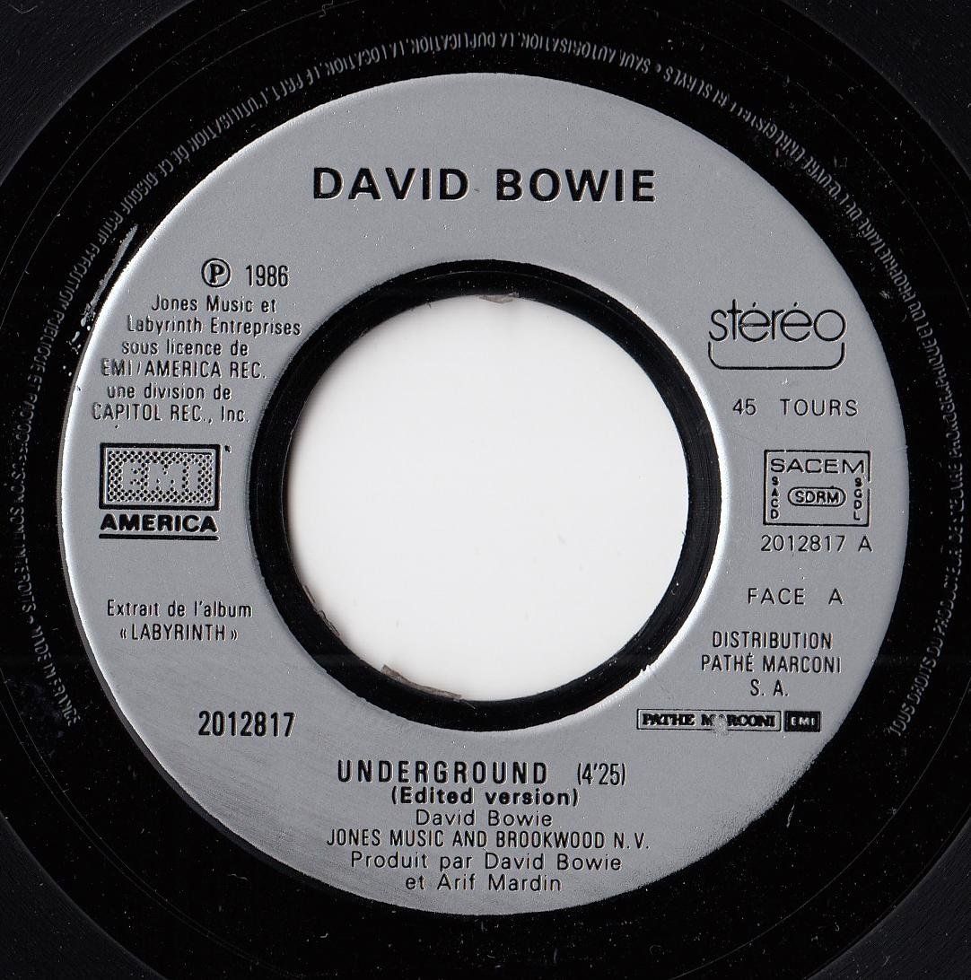 Schallplatten: David Bowie Vinyl Single von 1986 – Gebraucht aus Volketswil von Abcrecords 2