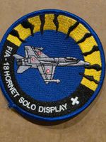 Luftwaffe Abzeichen Badge FA 18 Solo Display neu Klett