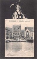 Schöne Ansichtskarte Rorschach Hafenplatz 1911 - schööön