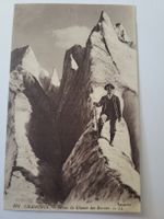 Ansichtskarte Chamonix Glacier des Bossons  1922 Rmu
