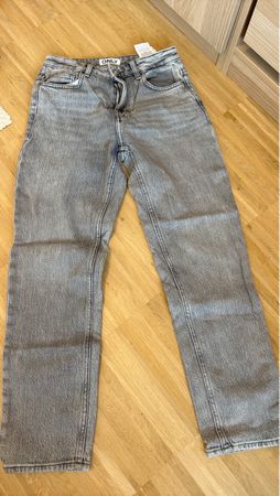Only Mom-Jeans grau 