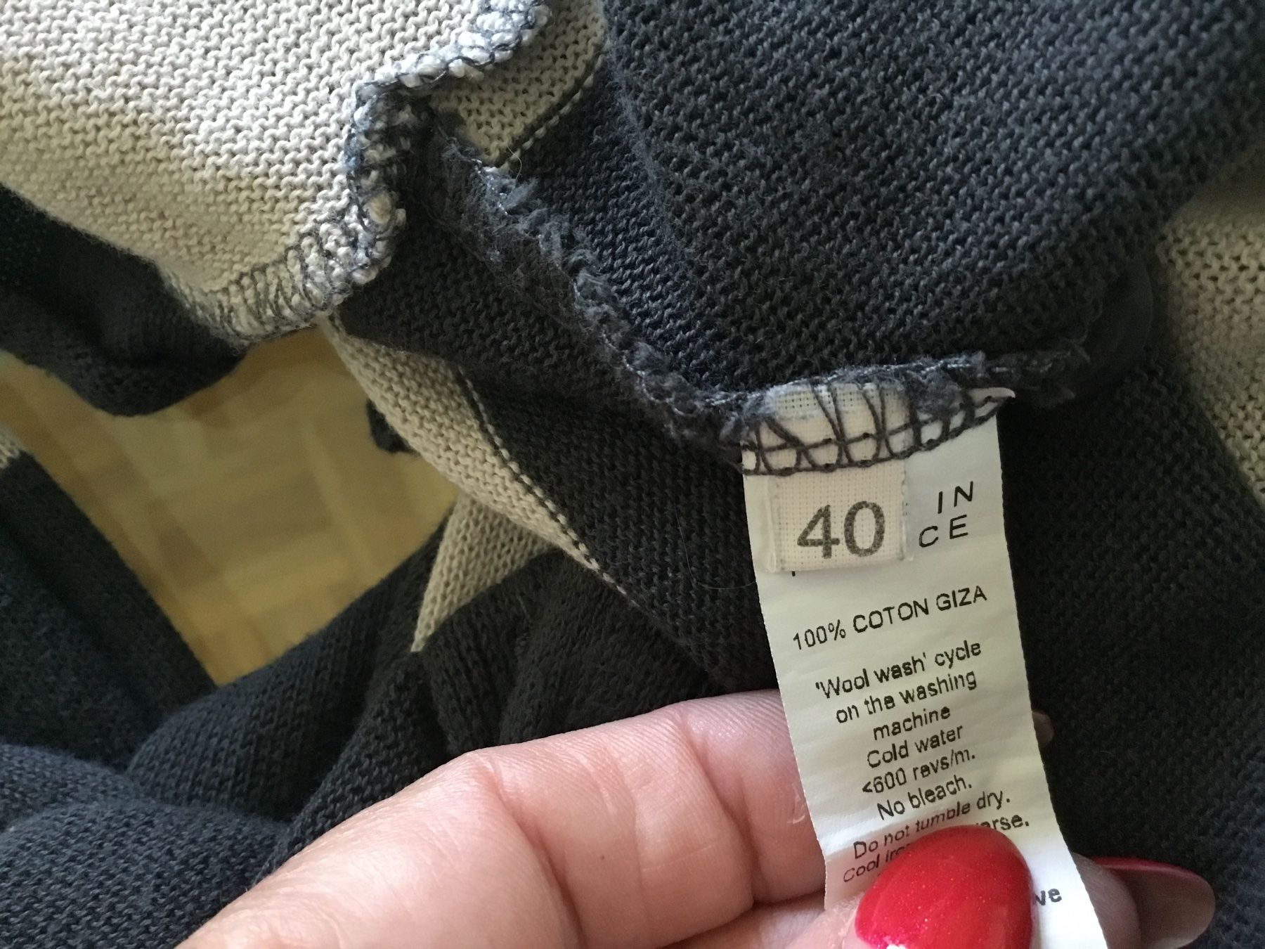 Lotti di vestiti: Superbe ensemble 3p pur coton JAYKO anthracite/crème, t. 40 – Nuovo (secondo la descrizione) da Genève venduto da Mazelyne 8