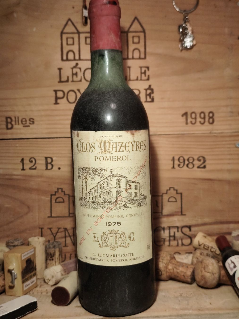Vino: 1975 Pomerol Clos Mazeyres – Nuovo (secondo la descrizione) da Büsserach venduto da Vintage-vins 5
