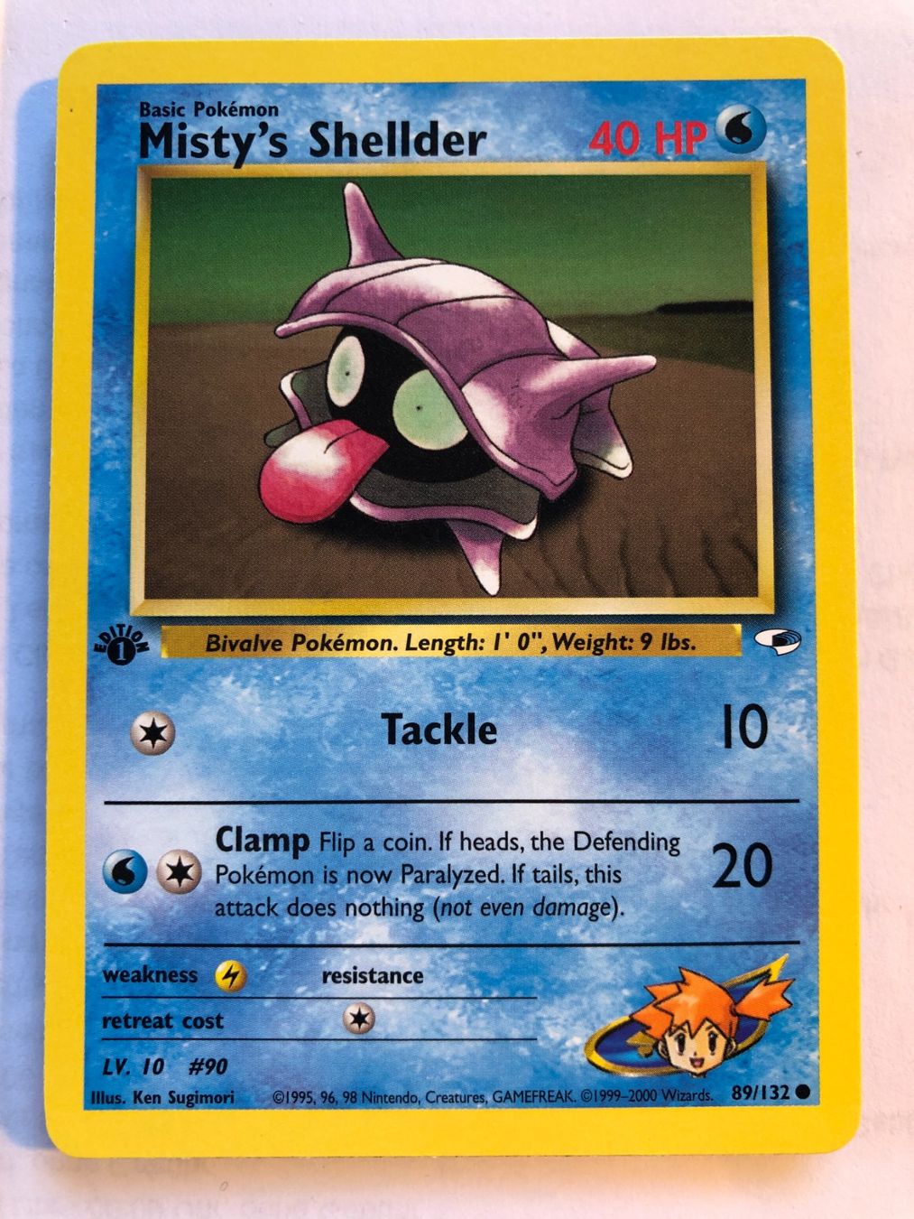 Cartes à collectionner: Misty's Shellder 1st Gym Heoes - MINT - ab 1.- – D'occasion à Giubiasco par dan_pr8b