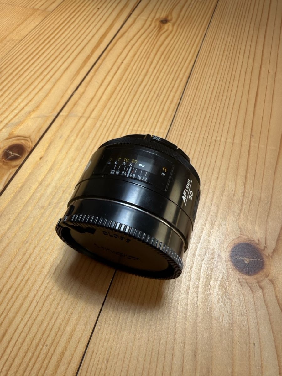 Minolta Objektive: Minolta AF 50mm 1:1.7 Objektiv – Gebraucht aus Rüderswil von bergerl