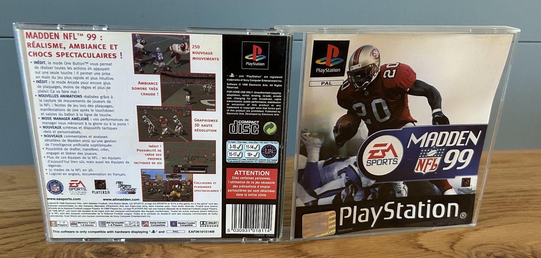 Jeux: Madden NFL 99 PS1 – D'occasion à Liebefeld par Eaglewings5