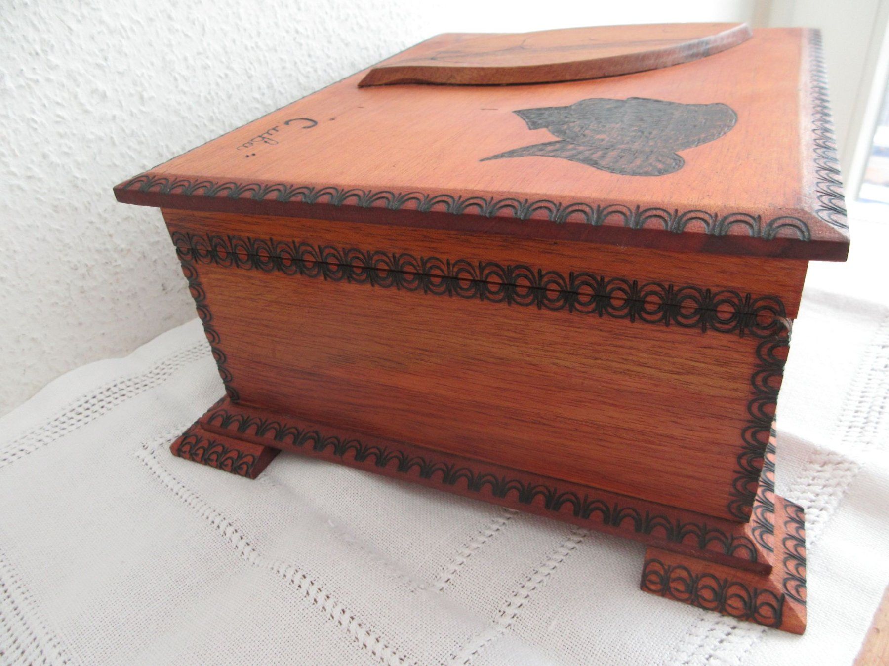 Humidor per sigari: Cubanischer Humidor – Usato da Binningen venduto da mondoantico 5