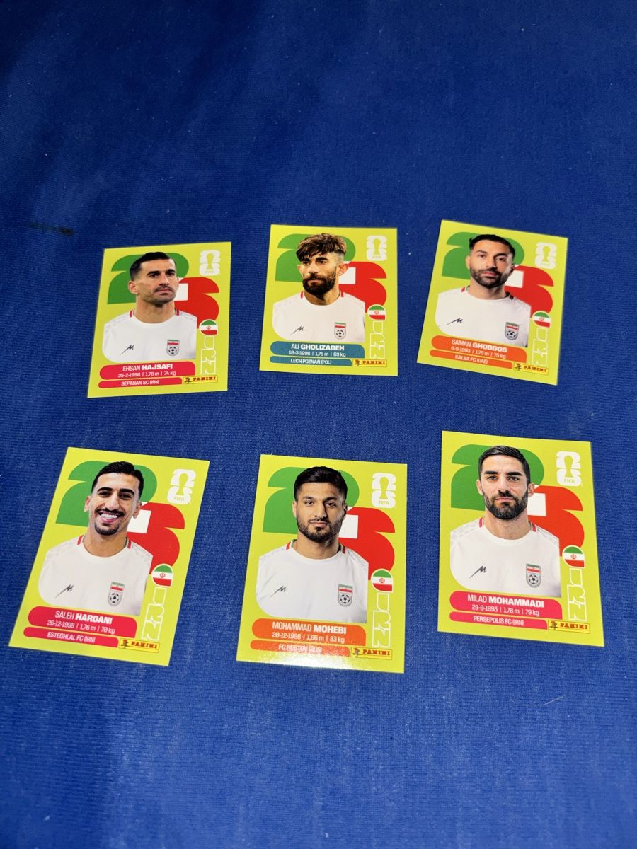 Panini Carte collezionabili: Iran 6x panini – Nuovo (secondo la descrizione) da Olten venduto da Melxnie_46