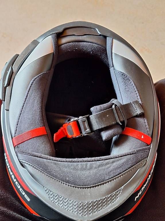 Casques & visières: Casque de moto SCORPION EXO-520 Air avec intercom EXO-COM – D'occasion à Bellelay par noe_jobin 2