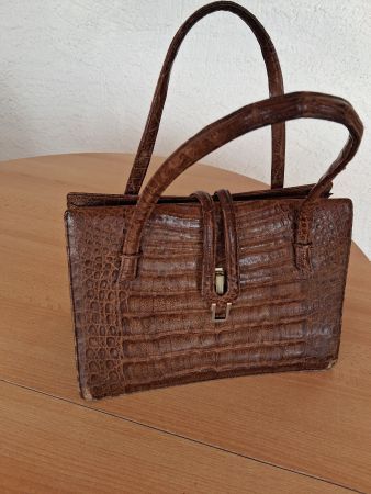 Handtasche aus Krokokdilleder
