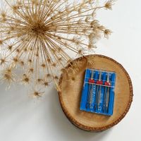 3 Schmetz Hohlsaumnadeln Nähmaschinennadeln Zwillingsnadeln