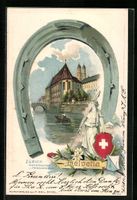 Passepartout-Lithographie Zürich, Wasse