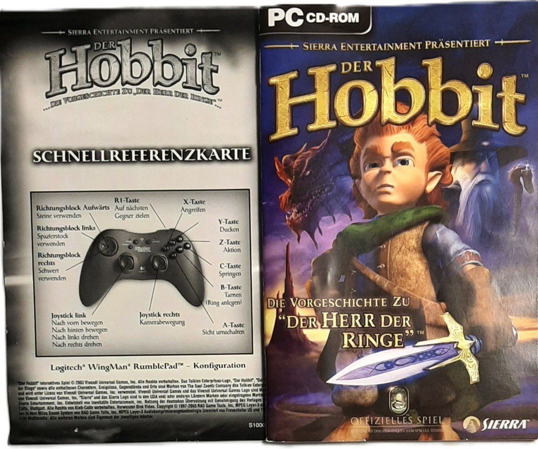 PCs: Der Hobbit PC CD- ROM Spiel – Gebraucht aus Inwil von embko 2