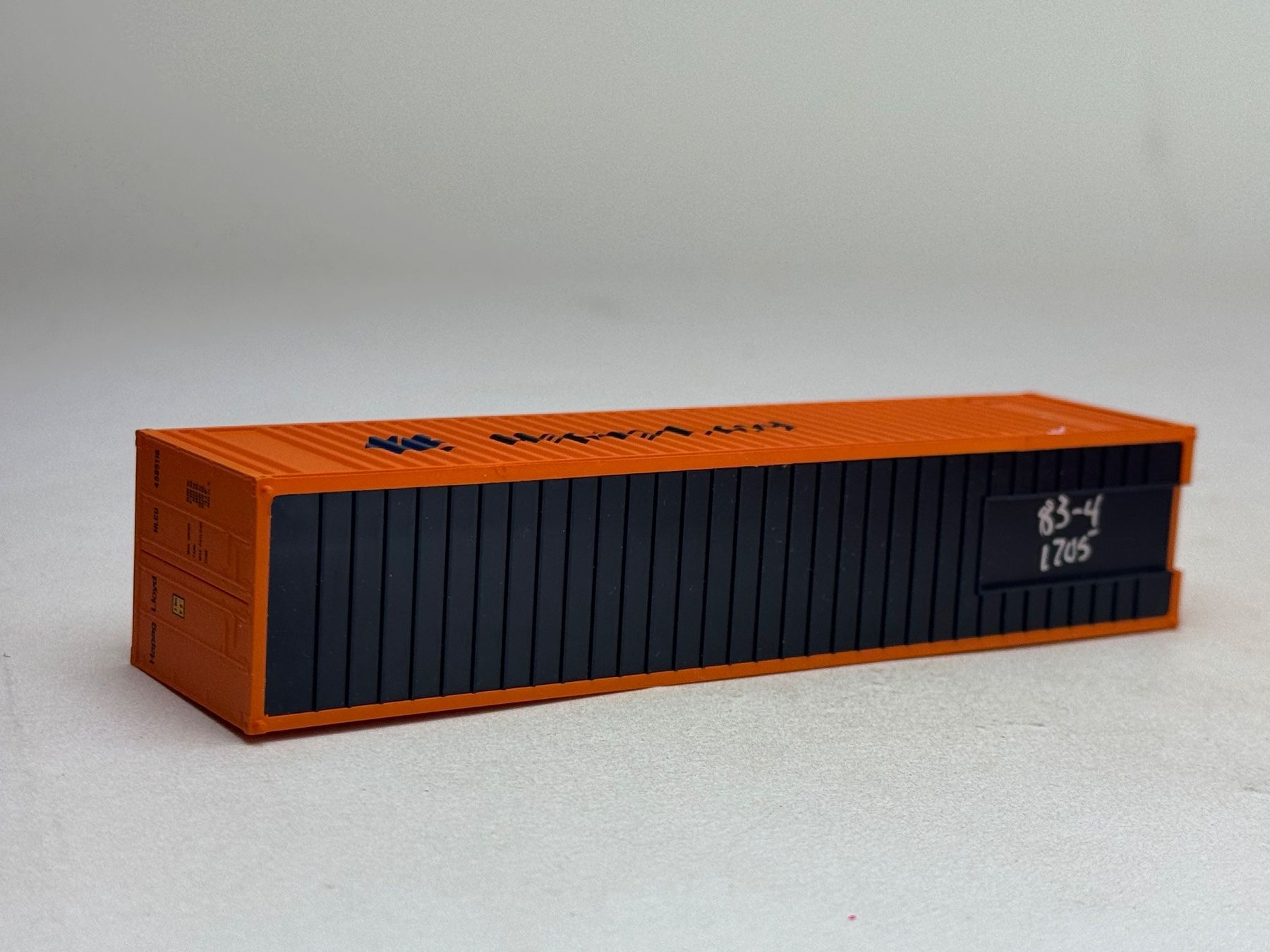 Modellini di ferrovie: EB- 40 Ft. Container Hapag Lloyd orange – Usato da Elm venduto da Wikmtz 2