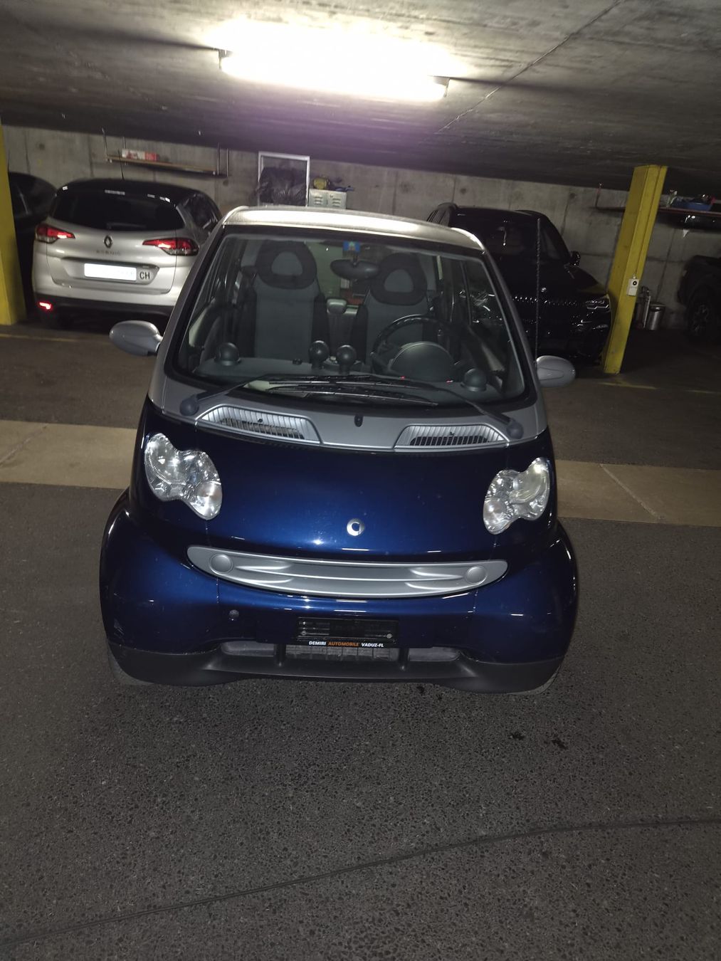 Smart Automobili: Smart Fortwo Coupé 45PS Blau/Grau – Difettoso da hochdorf venduto da gile08 1