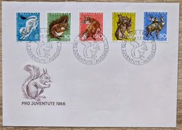 Suisse Pro Juventute 1966 First Day !!!