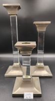 Elegantes 3er Set Kerzenständer