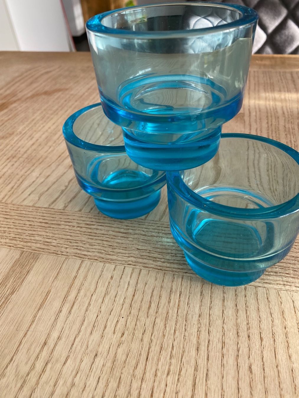Tutte le decorazioni: 4 Teelichthalter türkis 🌟 – Usato da Teufen AR venduto da Memilu 4