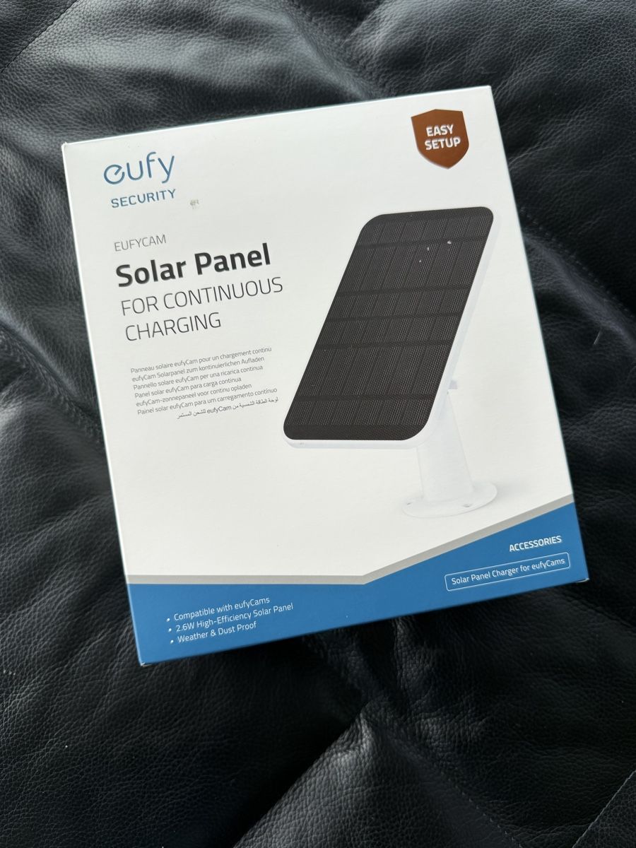 Eufy Sistemi d'allarme: Eufy Solar Panel T8700 for EufyCam - new – Nuovo (secondo la descrizione) da Einsiedeln venduto da Fiolio