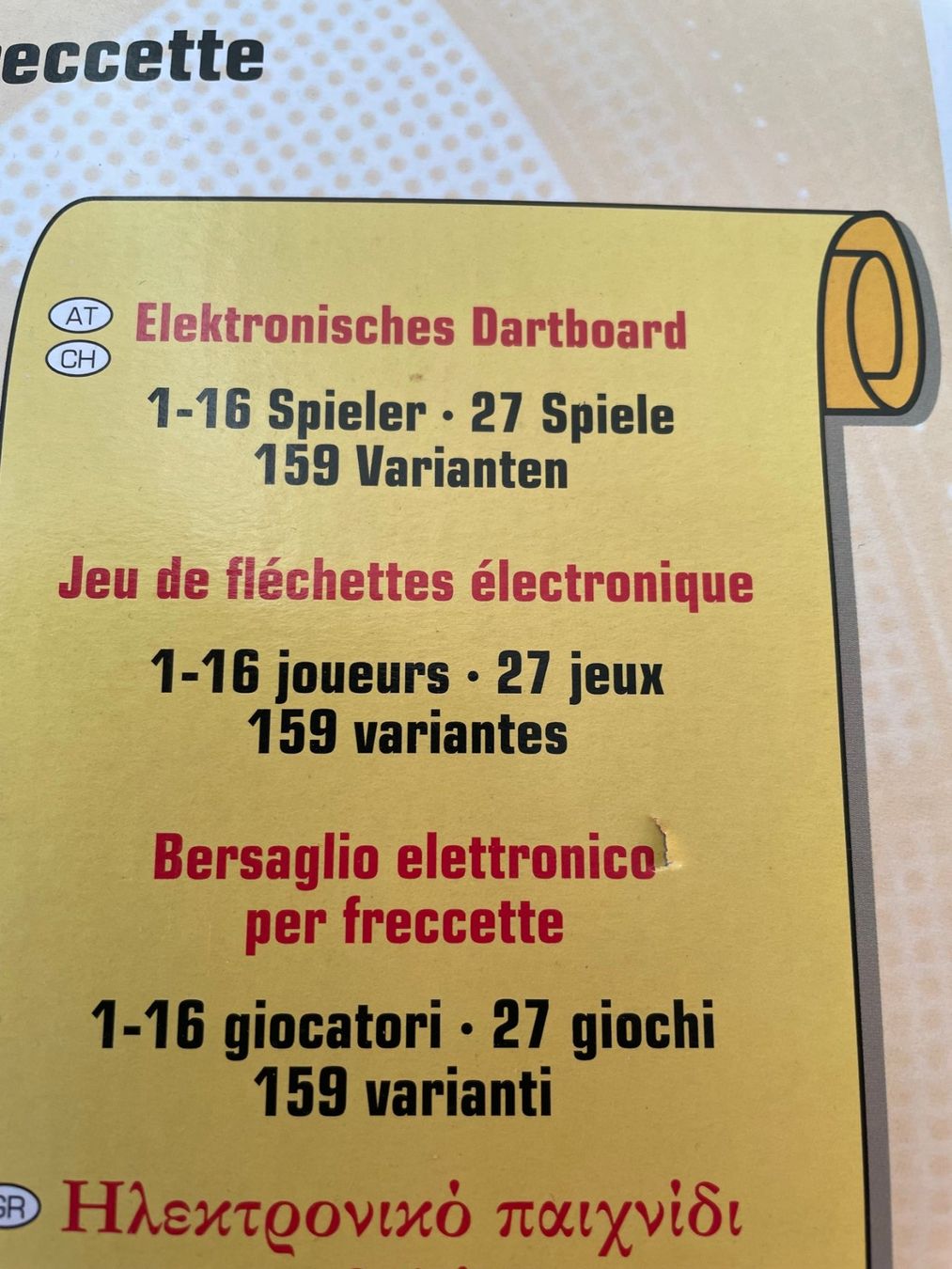 Jeux: Dartboard / Dartscheibe elektronisch – D'occasion à Schnaus par sueg01 4
