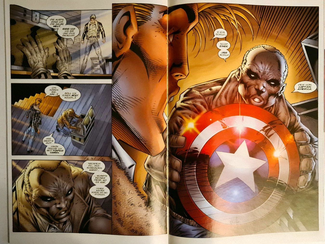 Fumetti: Captain America Comic Hefte 1-13, Marvel Deutschland – Usato da Aesch BL venduto da pri_fp8t 5