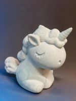Einhorn Deko Figur, Pastell, handgemacht, NEU