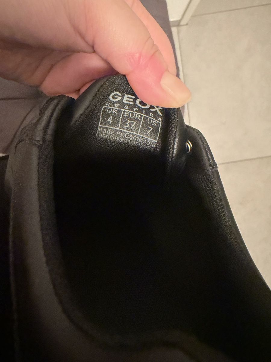 Geox Scarpe da donna: Geox Sneakers schwarz – Usato da Triesen venduto da anschi1986 3