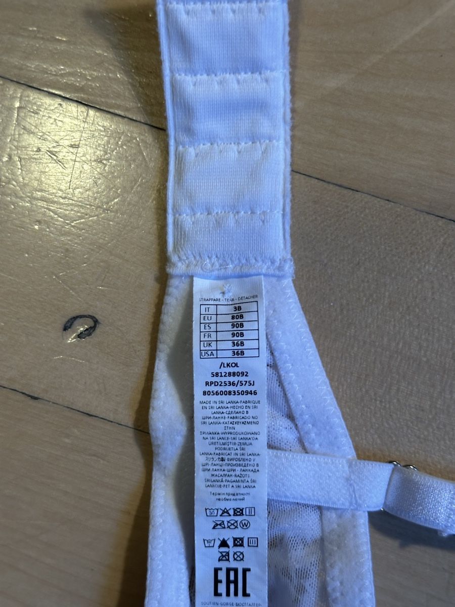 Intimissimi Altra biancheria intima: Intimissimi Set, Baumwolle, Weiss, Grösse 80B, Blumenmuster – Nuovo (secondo la descrizione) da Hergiswil NW venduto da kaufe_at_kaufmann 7