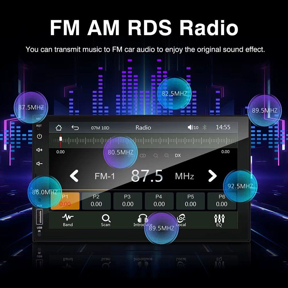 Radio: Autoradio 2DIN - RM-CP1020 - 7'' Bluetooth, GPS, Carplay – Nuovo e nell'imballaggio originale da Corcelles-près-Payerne venduto da FactoryofSound 7
