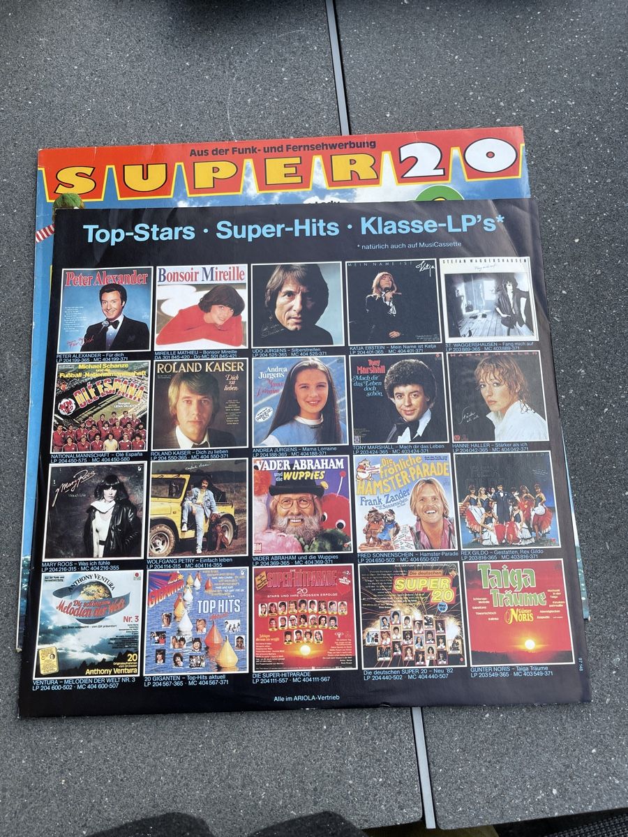 Dischi in vinile: Schallplatte Super20 - Hit-Saison 82 – Usato da Sempach venduto da Nimsaj5 3