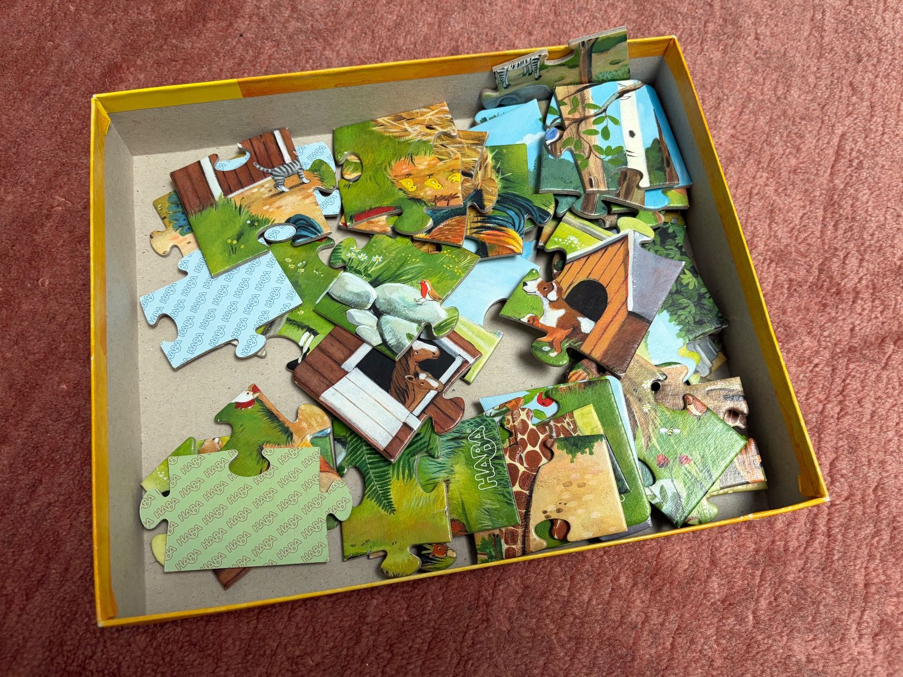 Haba Puzzles: Haba Tierpuzzle 3-teilig – Gebraucht aus Adliswil von Berolas 2