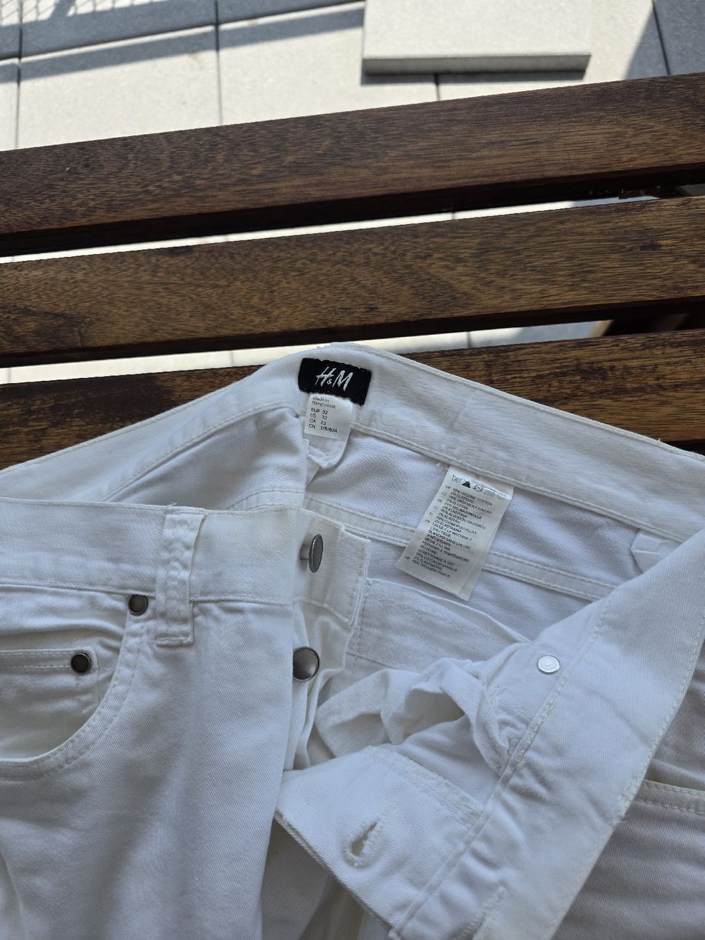 H&M Hosen: Weisse Hose H&M 32/34 – Gebraucht aus Zürich von ceviname 2