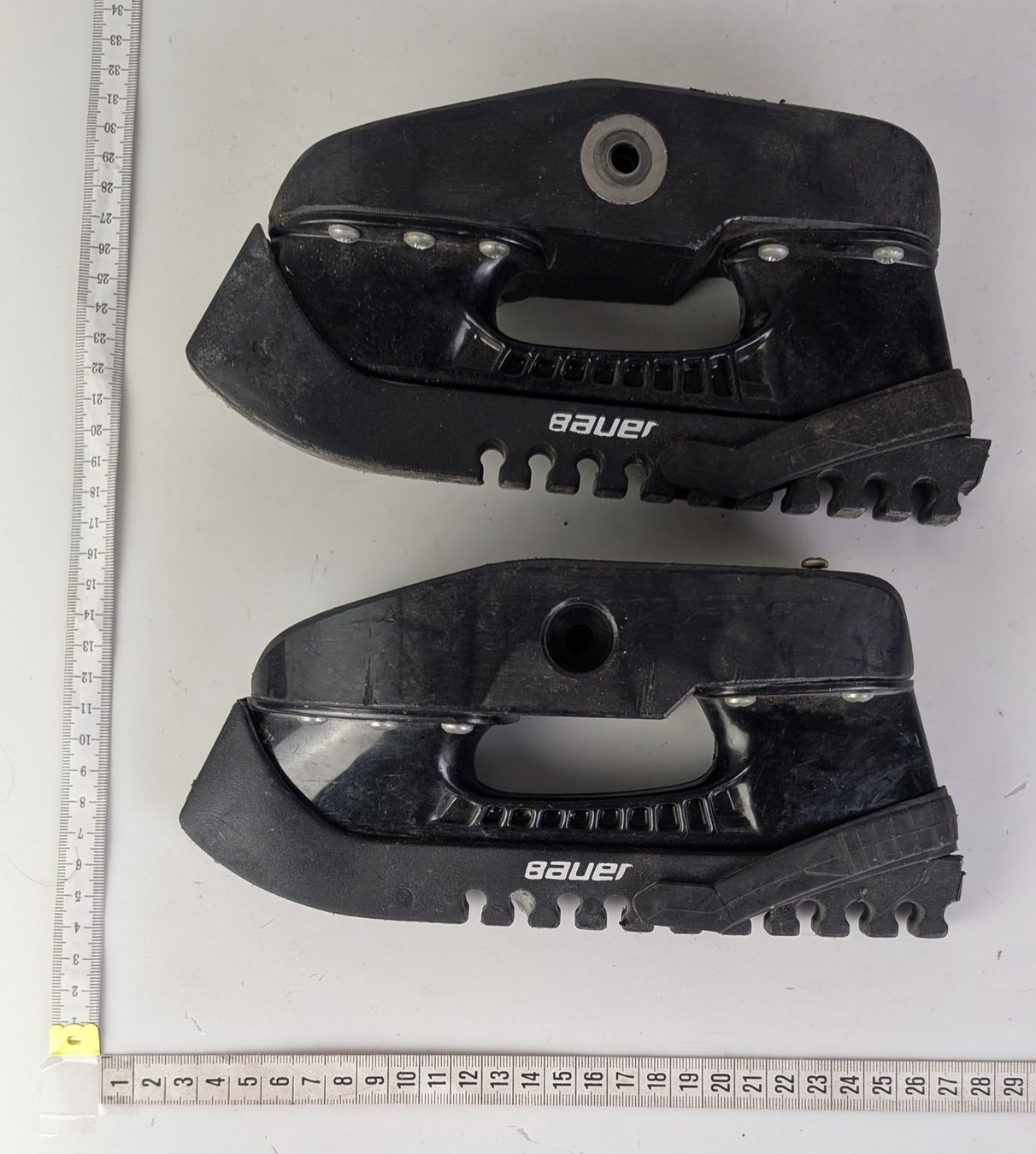 Bauer Pattini da ghiaccio: Bauer Tuuk Carbon Schlittschuh Kufen – Usato da Zürich venduto da axolottchen