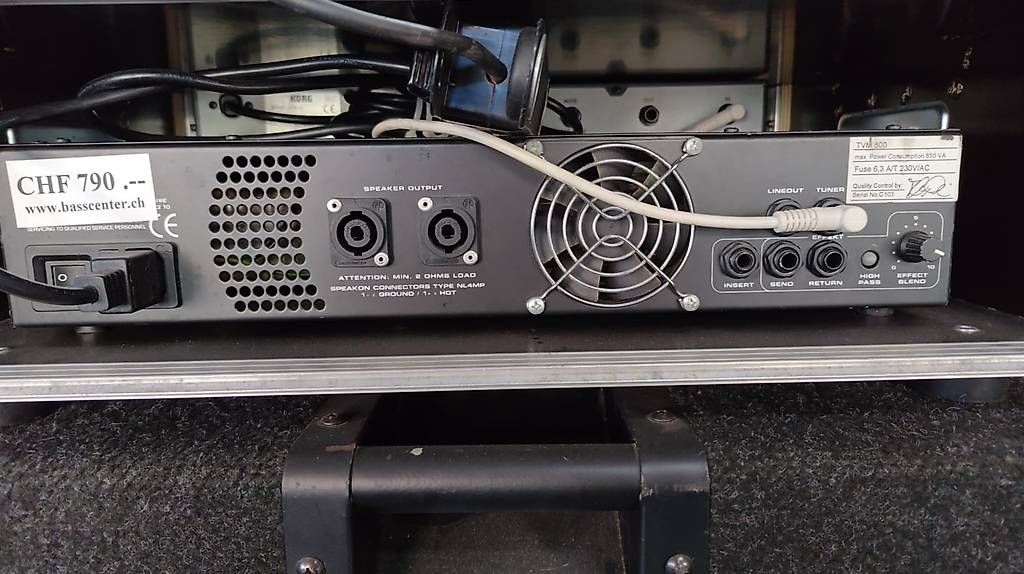 Verstärker: Tech Soundsystems TVM 600 & NeoDynamic 612S Bass Stack – Gebraucht aus Schlieren von Basscenter 2
