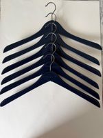 TOMMY HILFIGER, Kleiderbügel Holz, 6 Stück, Farbe Dunkelblau