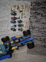Lego Ninjago Fahrzeug mit vielen Figuren Zubehör gebraucht