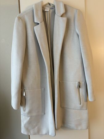 Max Mara Coat Gr. 38-40 cremegrau