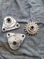 Piaggio Ciao Dreieckslagerplatte und Ritzel