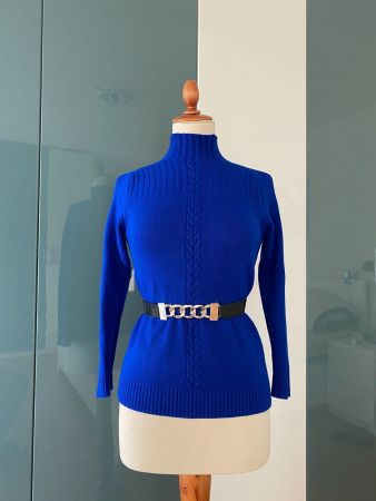 Blauer Pullover Einheitsgröße [S/M]