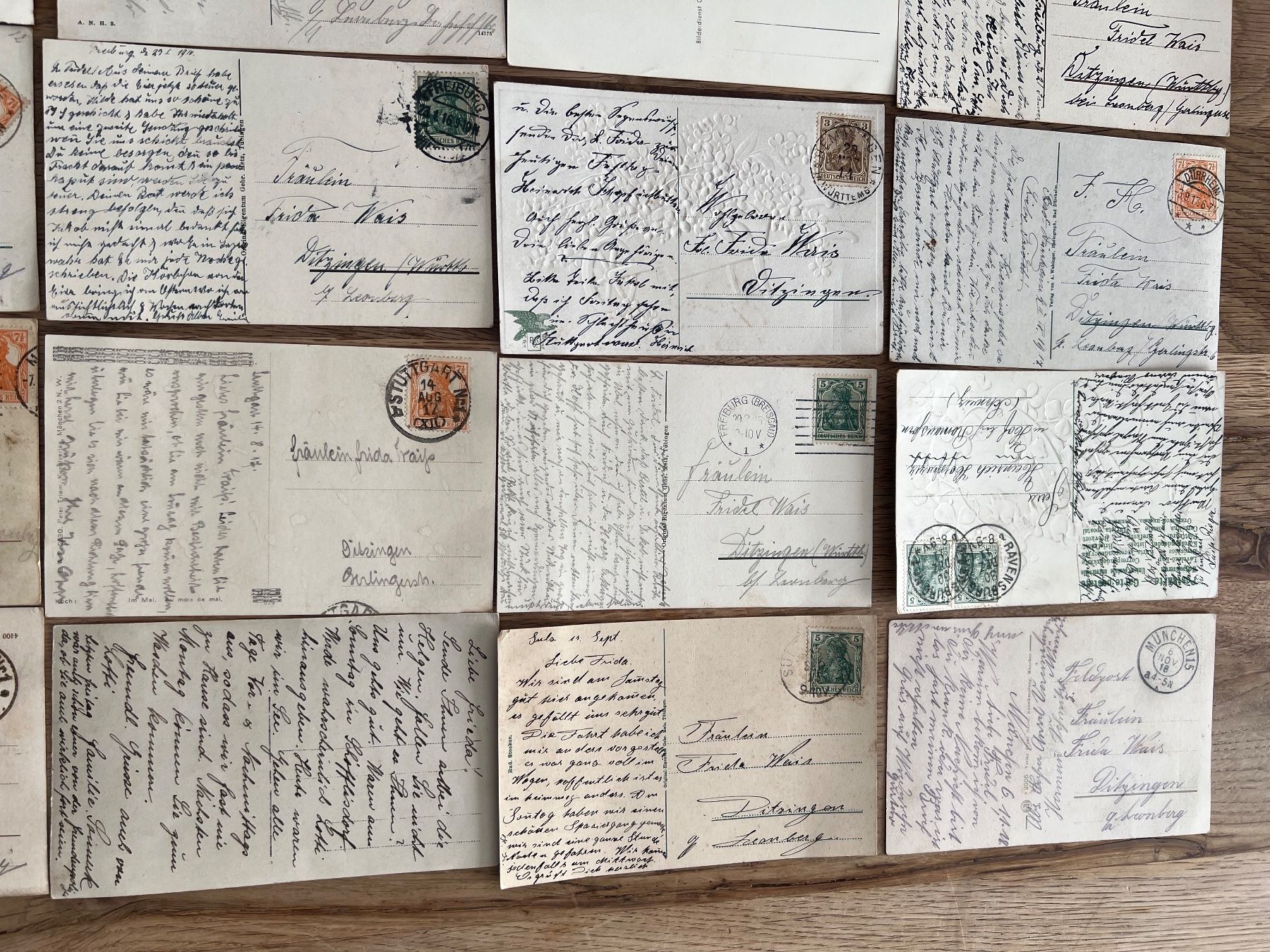 Cartoline postali: Sammlung Ansichtskarten Deutsches Reich – Usato da Hermetschwil-Staffeln venduto da militaria-schweiz 8