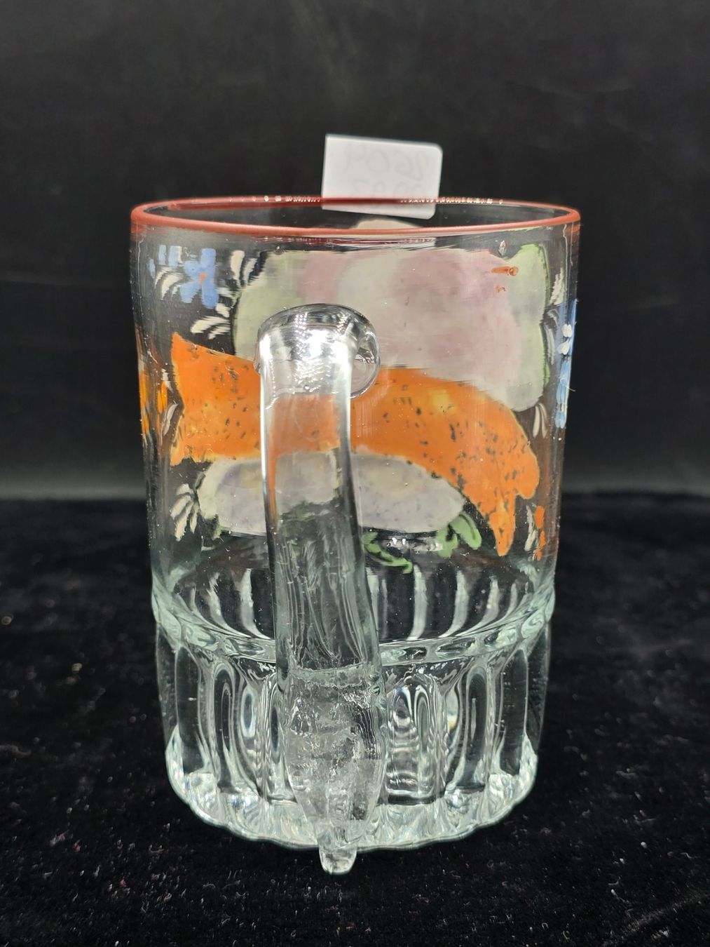 Bicchieri: Antiker handbemalter Glasbecher – Usato da Rorschacherberg venduto da snOOpydOg11 7