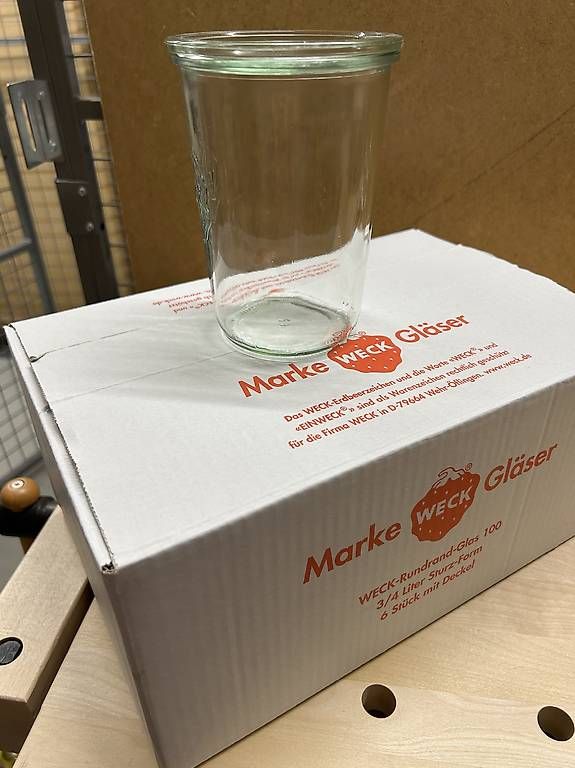 Weck Contenitori & Simili: Weckgläser 3/4l Sturzform – Usato da Neukirch an der Thur venduto da maroja17