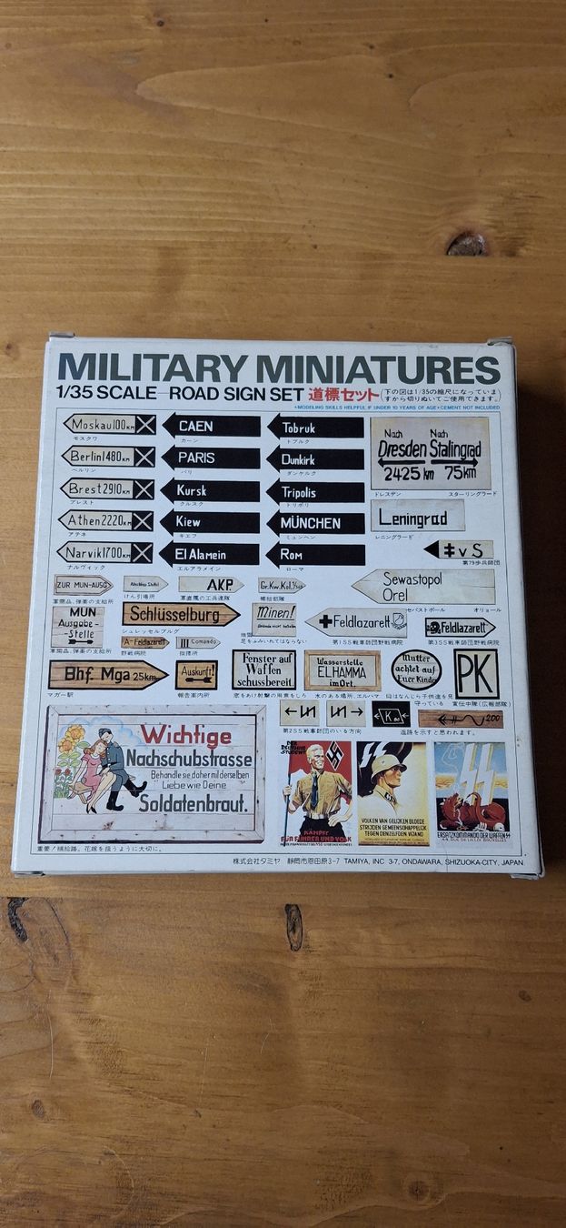 Tamiya Kit di modellismo & Modellini statici: Tamiya Military Miniatures Vintage – Nuovo e nell'imballaggio originale da Losone venduto da 143_Vintage 1