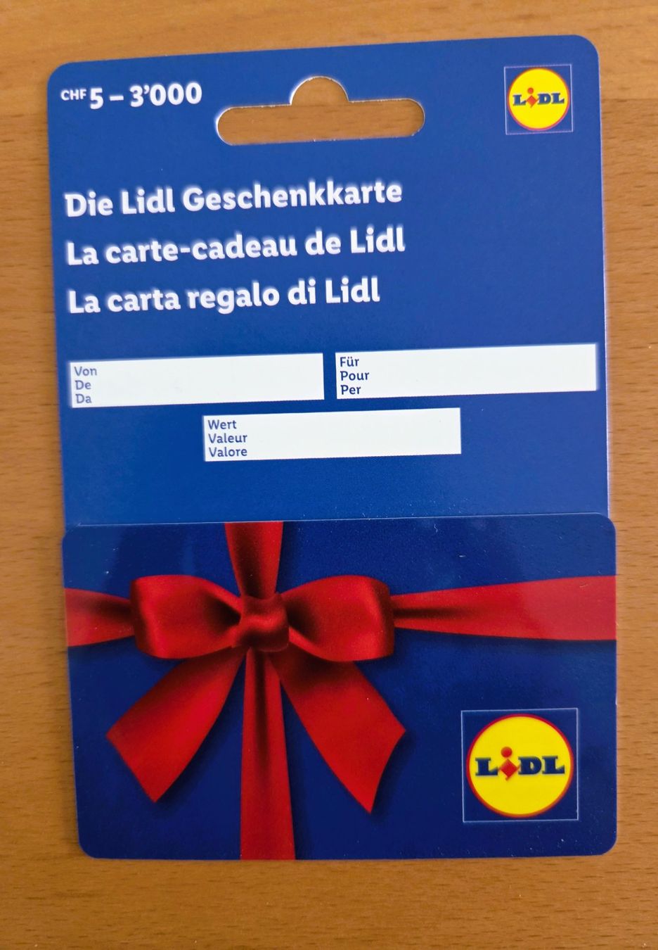 Cartes de téléphone: GESCHENKKARTE - SCHWEIZ – Neuf (Voir description) à Brüttisellen par Nighttrain 1