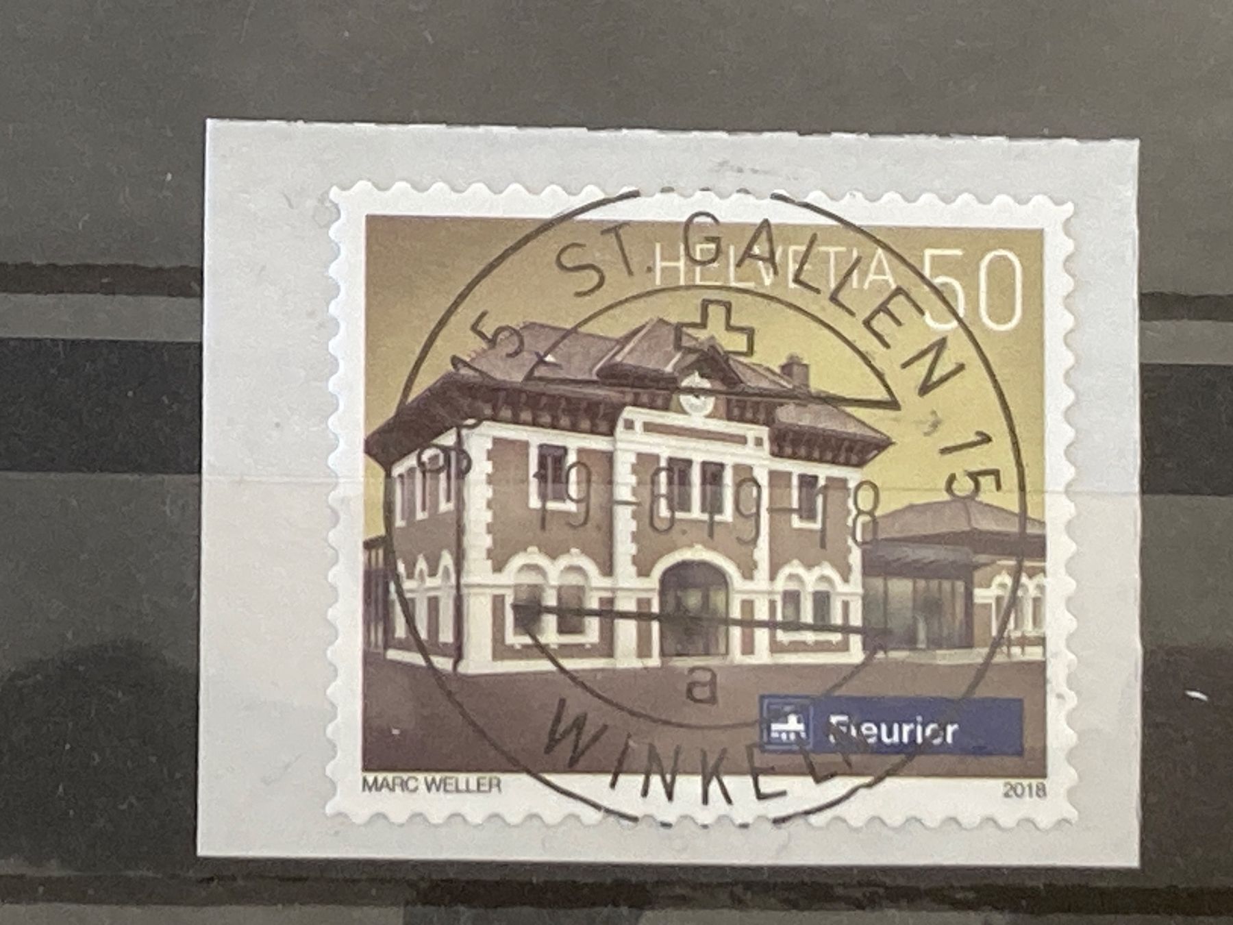 Tutti i francobolli: Dauermarken "Schweizer Bahnhöfe" Vollstempel St. Gallen 15 – Usato da Brütten venduto da Hst1 4