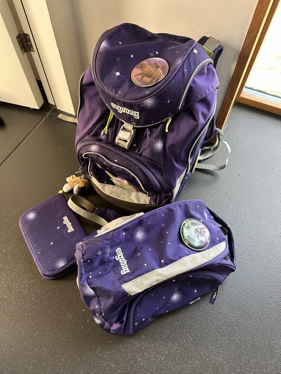 Ergobag Zaini: Ergobag Schulrucksack Galaxy Glow – Usato da Diessbach b. Büren venduto da kat_6mzs 2