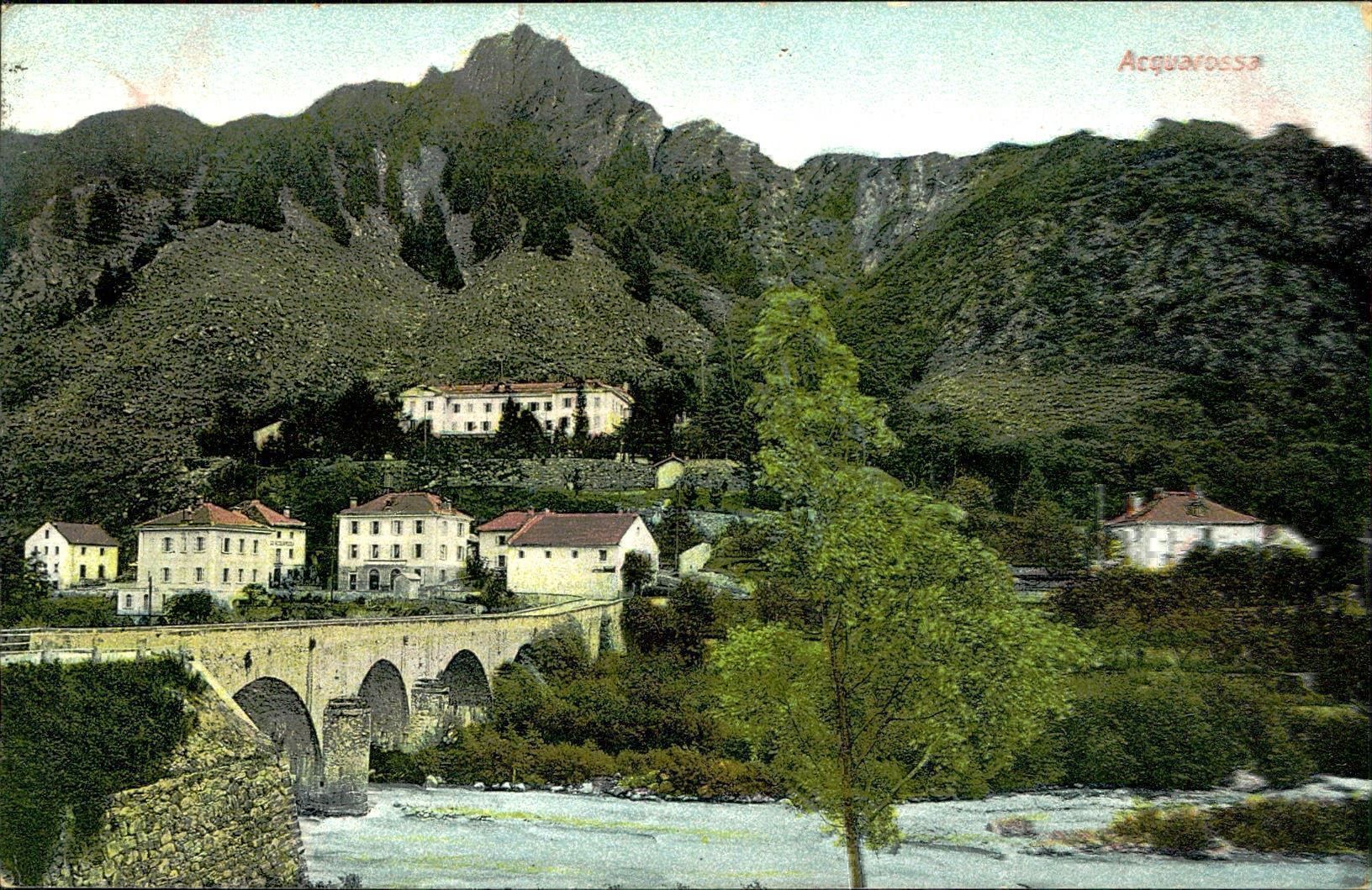 Ansichtskarten: Acquarossa terme Blenio – Gebraucht aus Biasca von Blenio71
