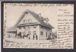 Komlen Chommle Gunzwil Sursee   :  alte Ansichtskarte  1913
