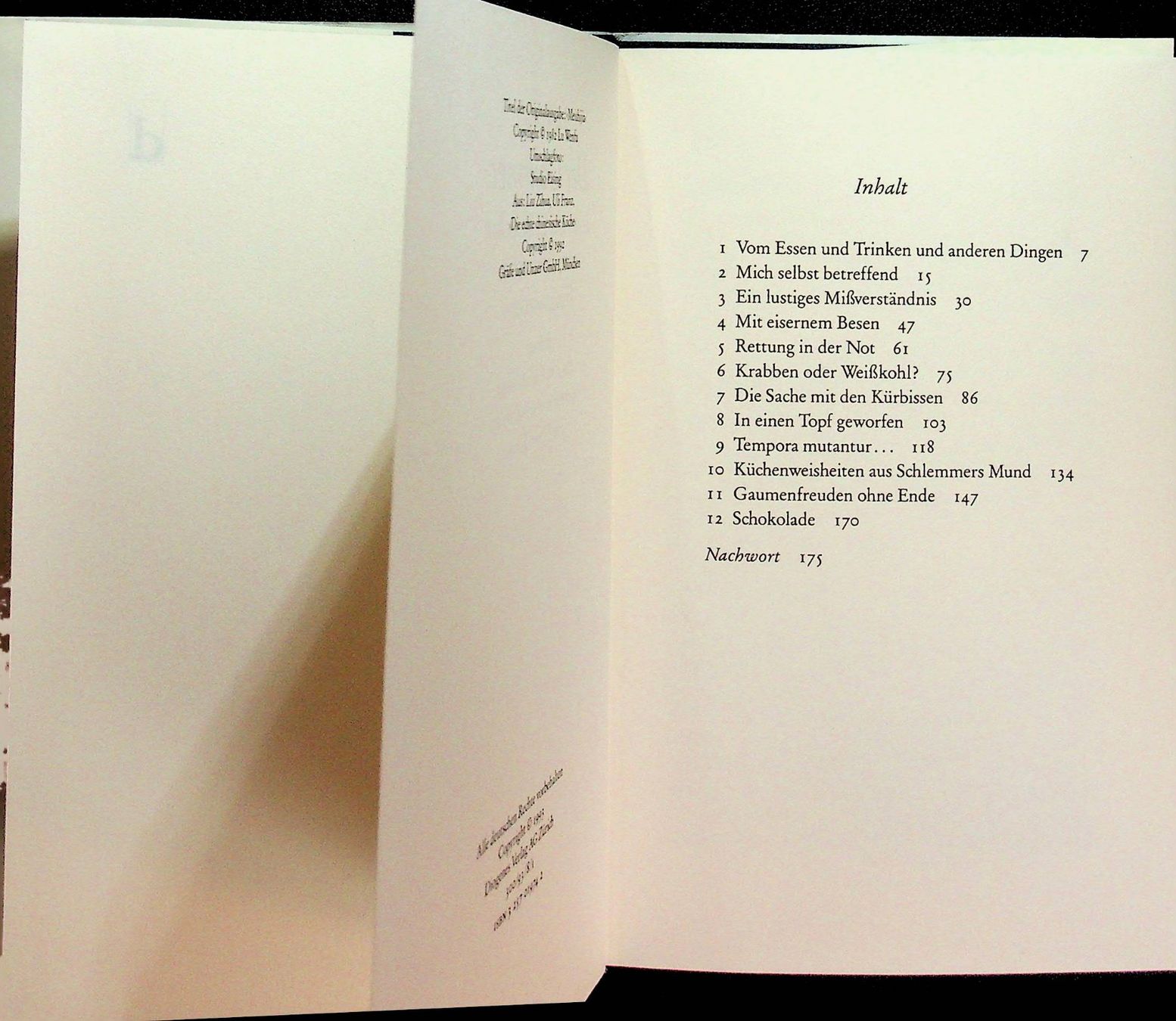 Libri: Lu Wengu Der Gourmet GB Diogenes EA 1993 – Usato da Reitnau venduto da Zaomir 4